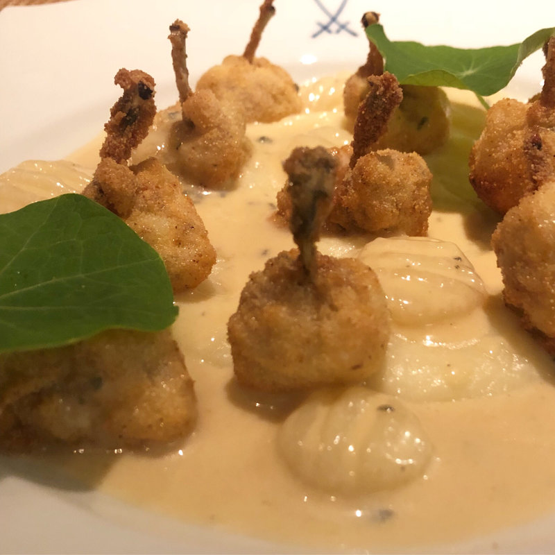 グルヌイユのフリット(au deco )