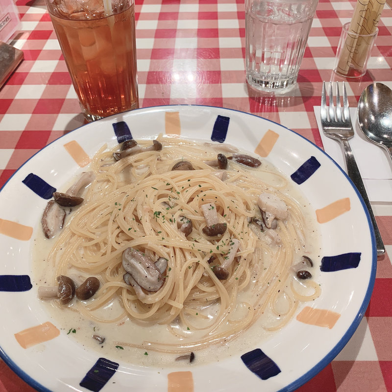 きのこいろいろクリームパスタ(マイアミガーデン立川店)