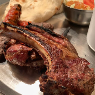 スペアリブとシシカバブのセット(Bistro ひつじや （ビストロ ヒツジヤ）)