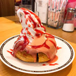 シロノワールいちごチョコ(コメダ珈琲店 鹿島神宮南店 )