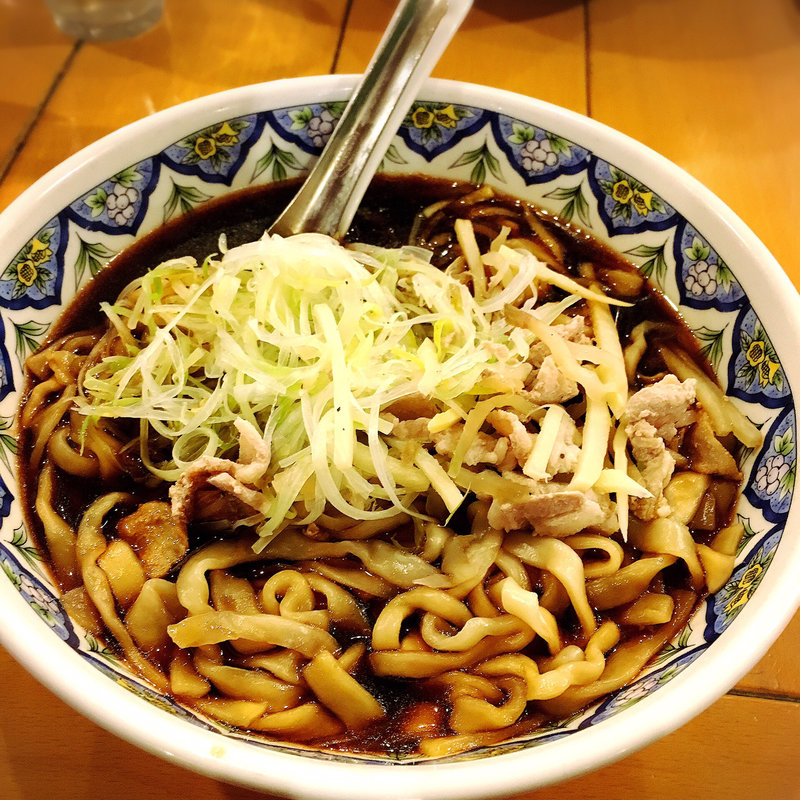 黒酢ラーメン(中国ラーメン揚州商人 立川店)