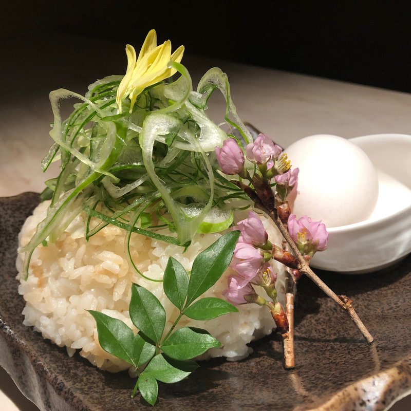 雑炊(地鶏と完全個室 伊蔵 難波店)