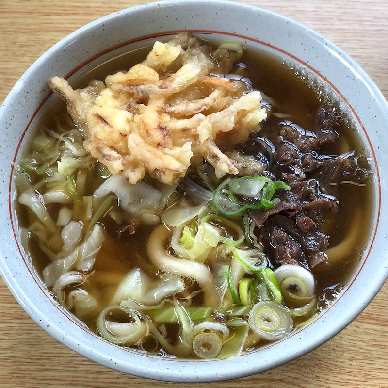肉天うどん(美也樹 （みやき）)