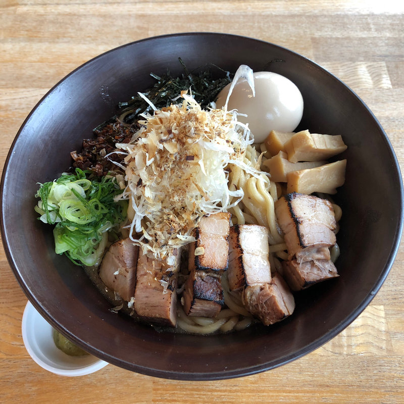 煮干の和風cafeソバ(湖麺屋 リールカフェ （Reel Cafe）)