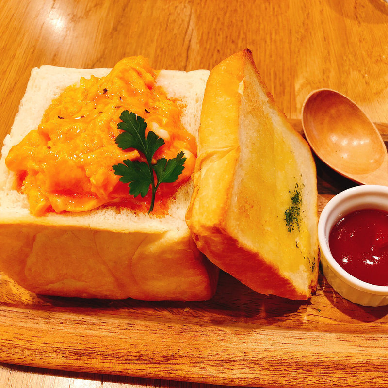 本気のタマゴサンド(Orange Fields Tea Garden)