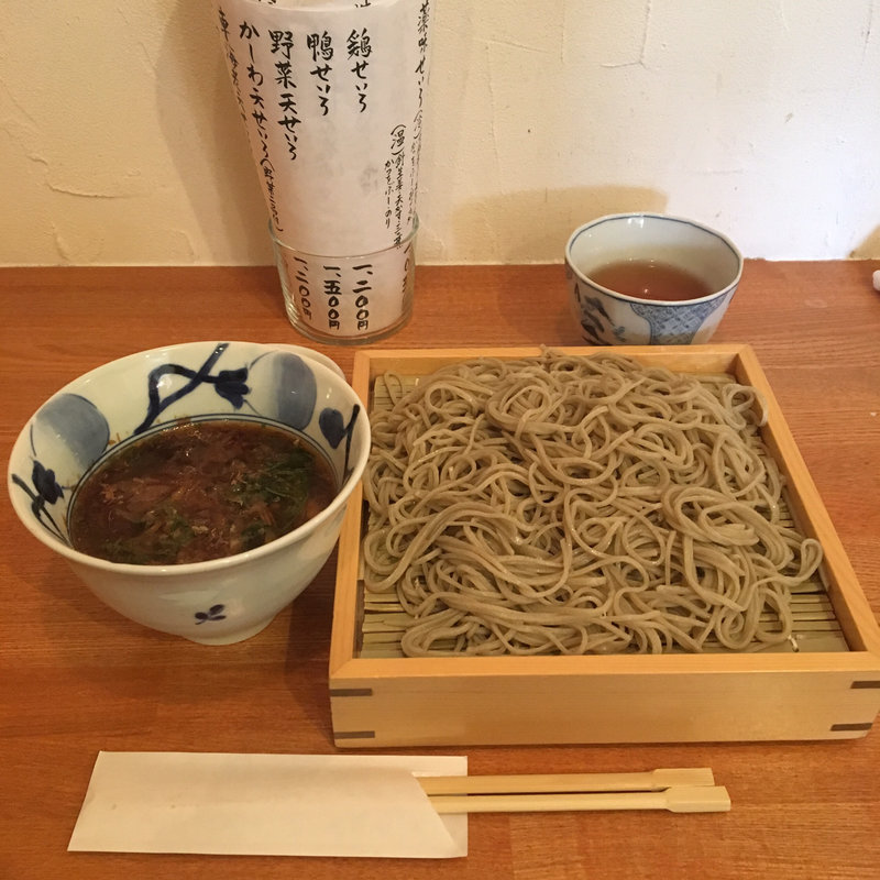 薬味蕎麦(手打ちそば さとう)