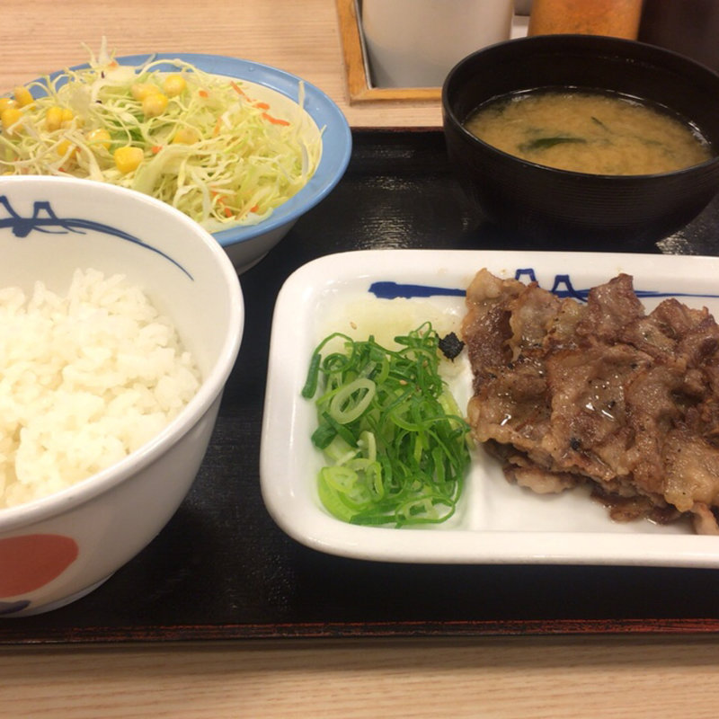 牛焼肉定食(松屋 瀬戸店 )