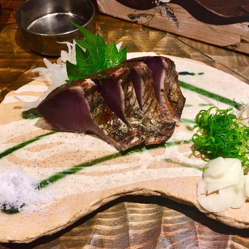 かつをの塩たたき(わらやき屋 赤坂 )