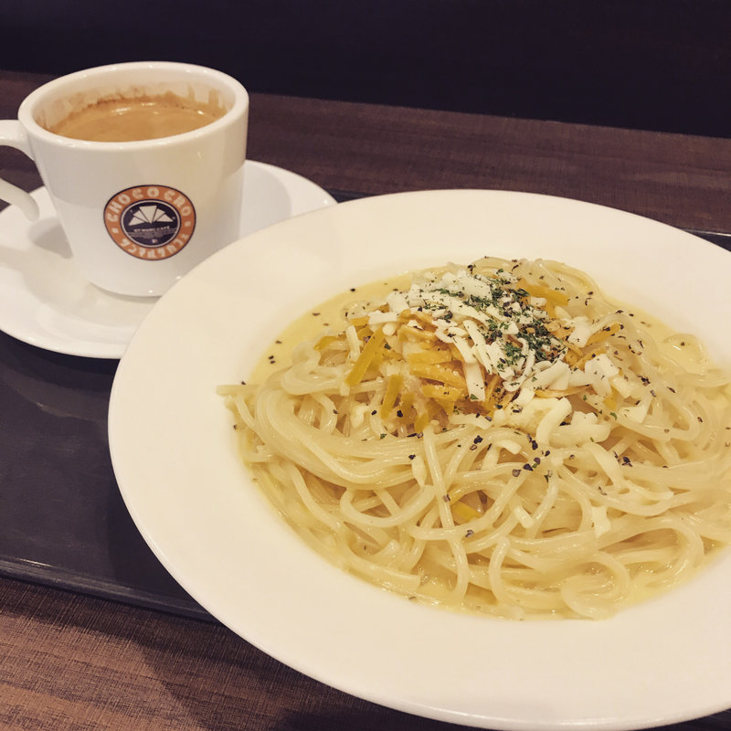 3種チーズのクリームパスタ(サンマルクカフェ サンポップマチヤ店)