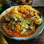 あいがけカレー  鯖味噌+野菜(カレーノトリコ )
