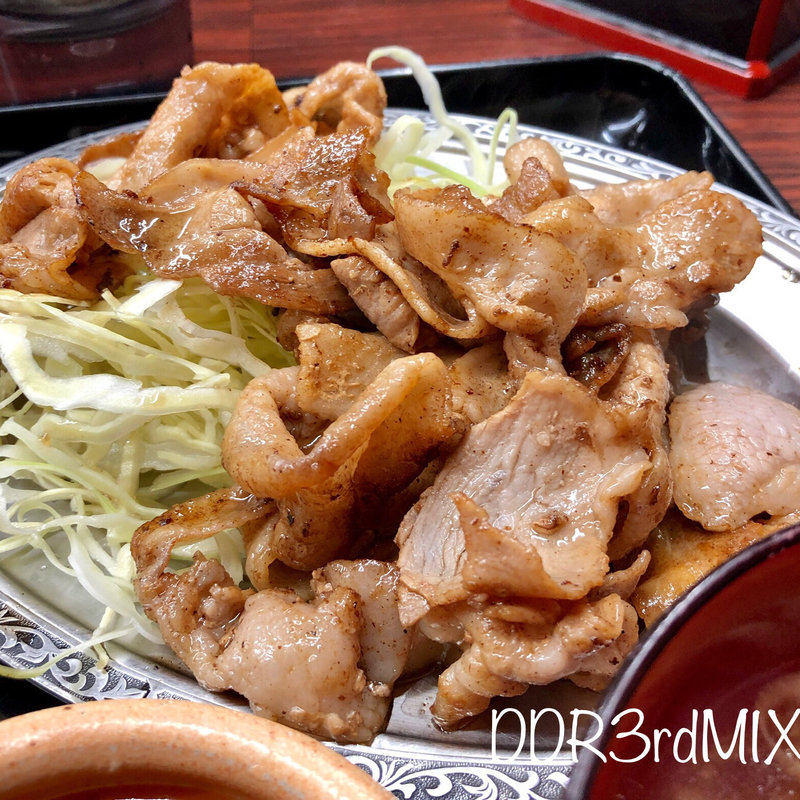 とんバラ定食W大(宇宙軒食堂 （うちゅうけんしょくどう）)