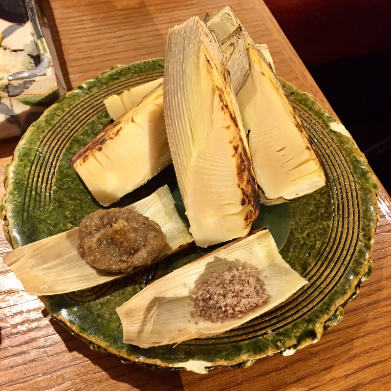 焼きたけのこ(いかの墨 新宿南口店)