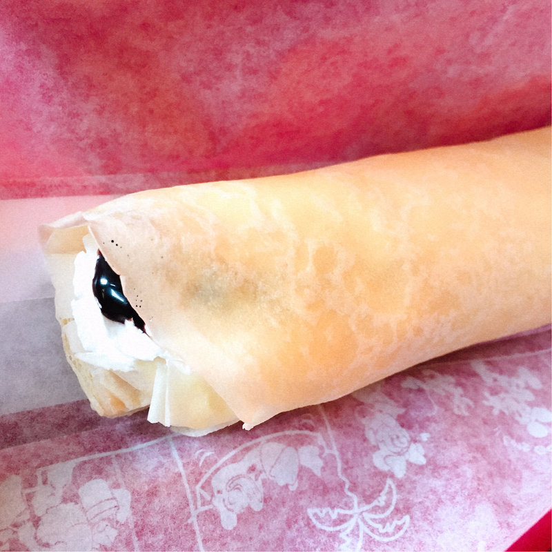 バナナチョコレートクレープ(S.S.コロンビア・ダイニングルーム)