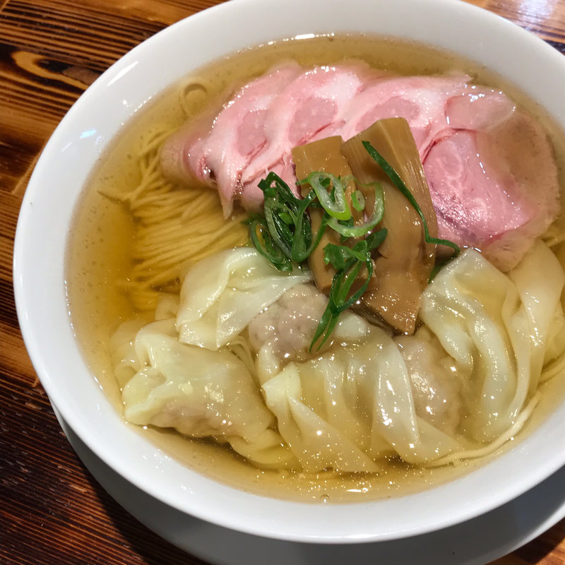 特製 塩煮干し中華そば(柴崎亭 梅ヶ丘店)