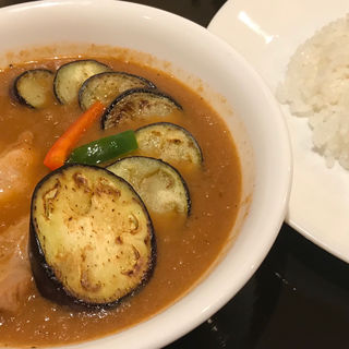 なすチキン(curry草枕)