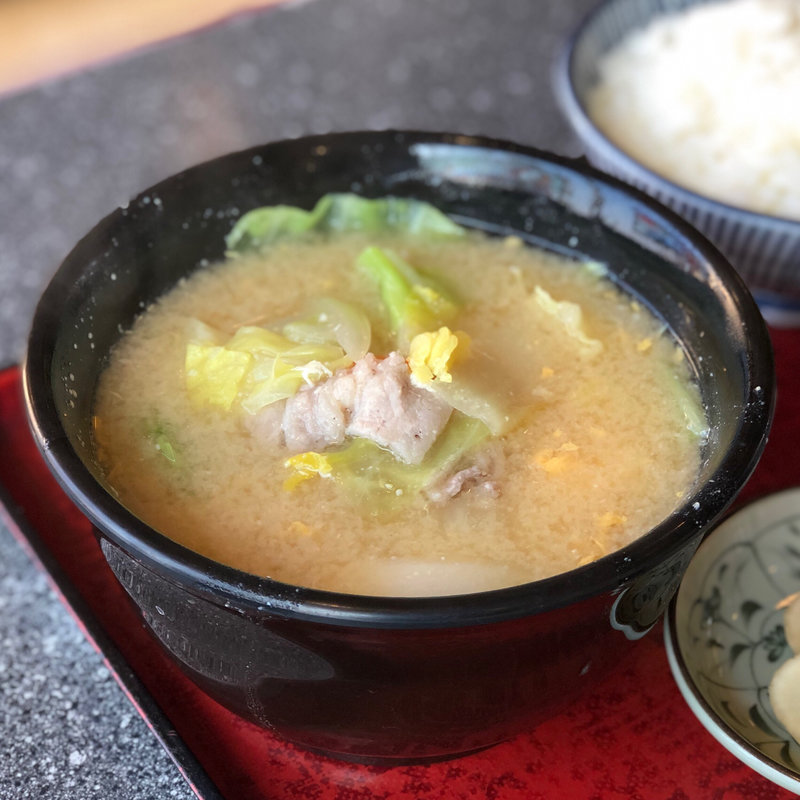 豚汁定食(川端 )