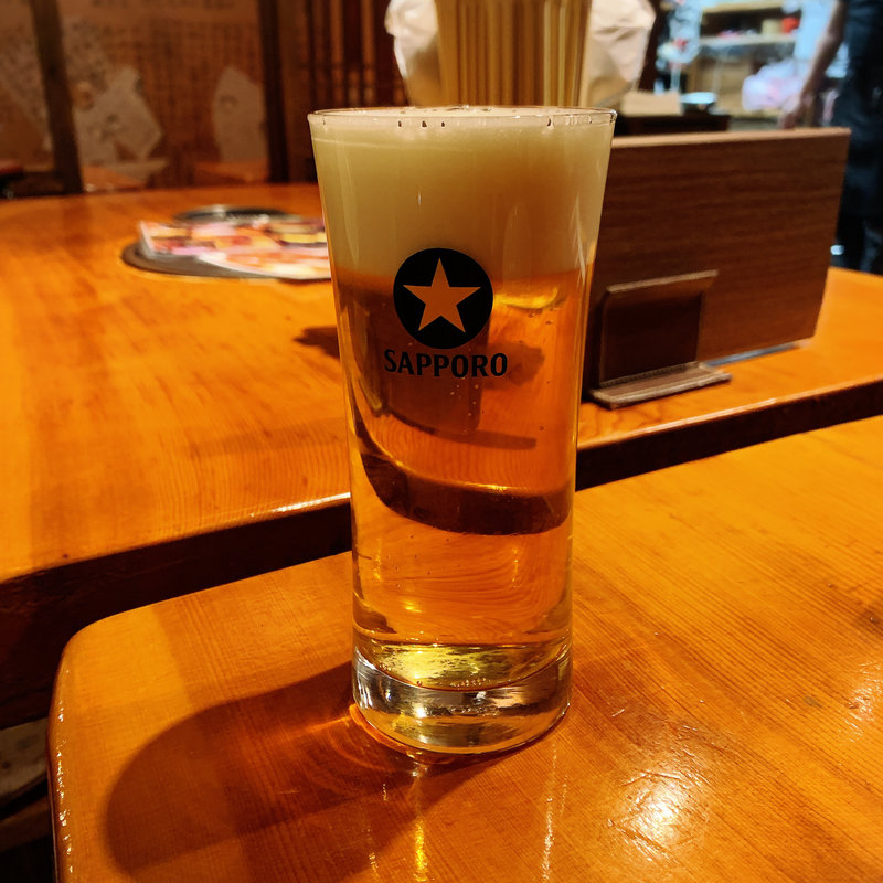サッポロ生ビール(ソナム 恵比寿店)