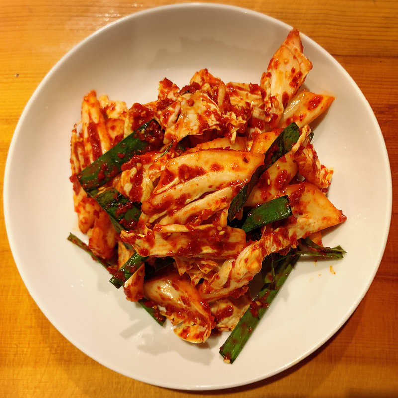 出来立て混ぜキムチ(ソナム 恵比寿店)