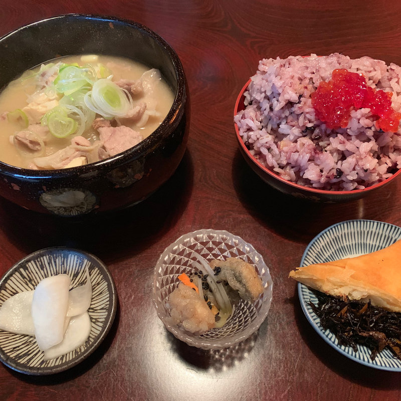 豚汁定食(酒肆 番)