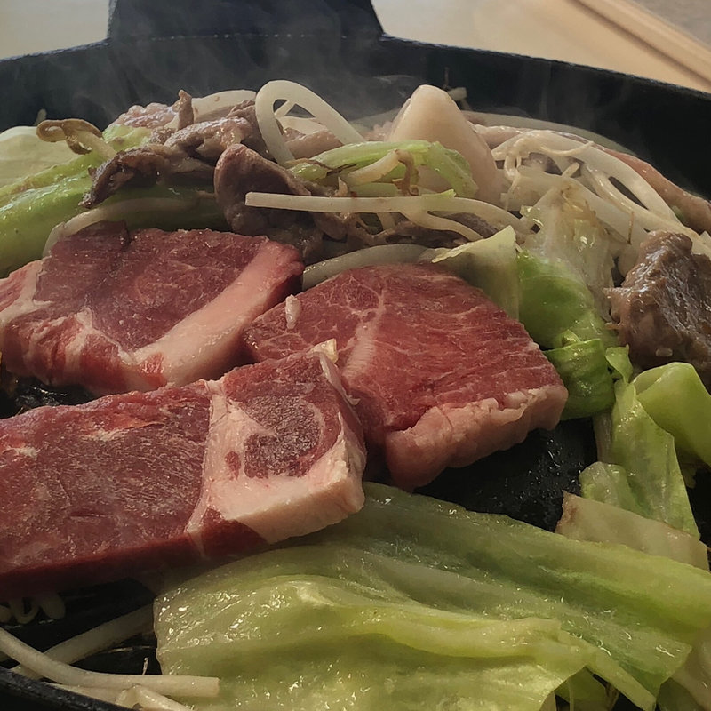 厚切りラム 野菜(マザーファクトリー)