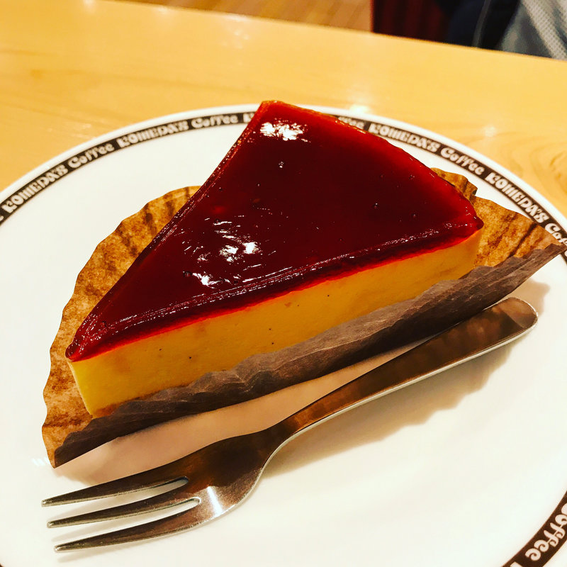プリンケーキ(コメダ珈琲店 亀有駅前店)