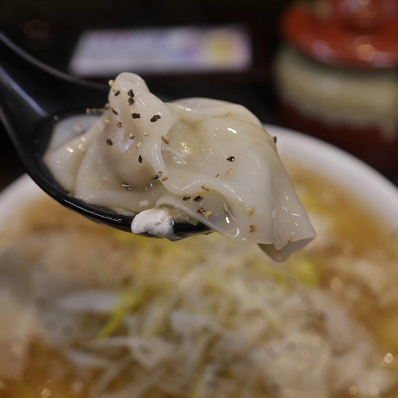 とろみワンタンうどん(極楽うどん Ah−麺)