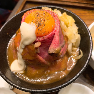 和牛ローストビーフ丼定食(ローストビーフ大野)の口コミ一覧