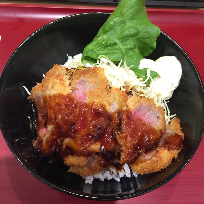 牛カツ丼(口福堂 大日店)