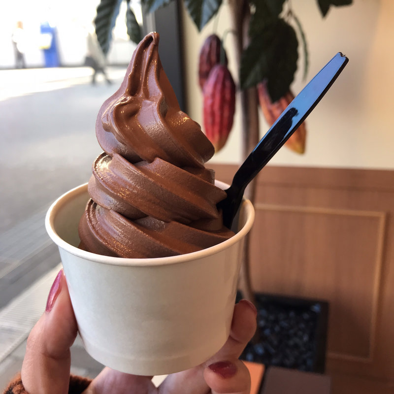生チョコソフトクリーム ビター(シルスマリア シャル桜木町店)の口コミ