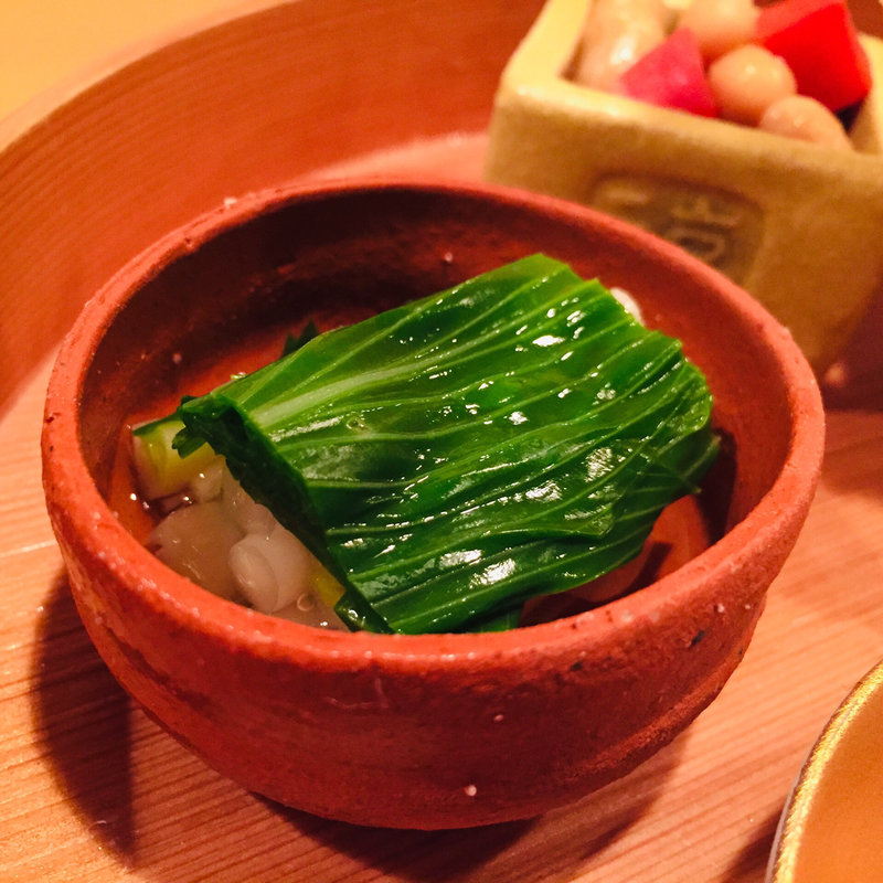 うるいのお浸し(料理 澤)