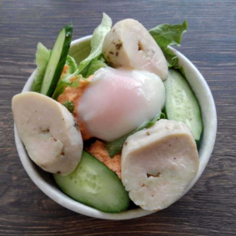 柔らかチキンのサラダ(カレーピーク （curry peak）)