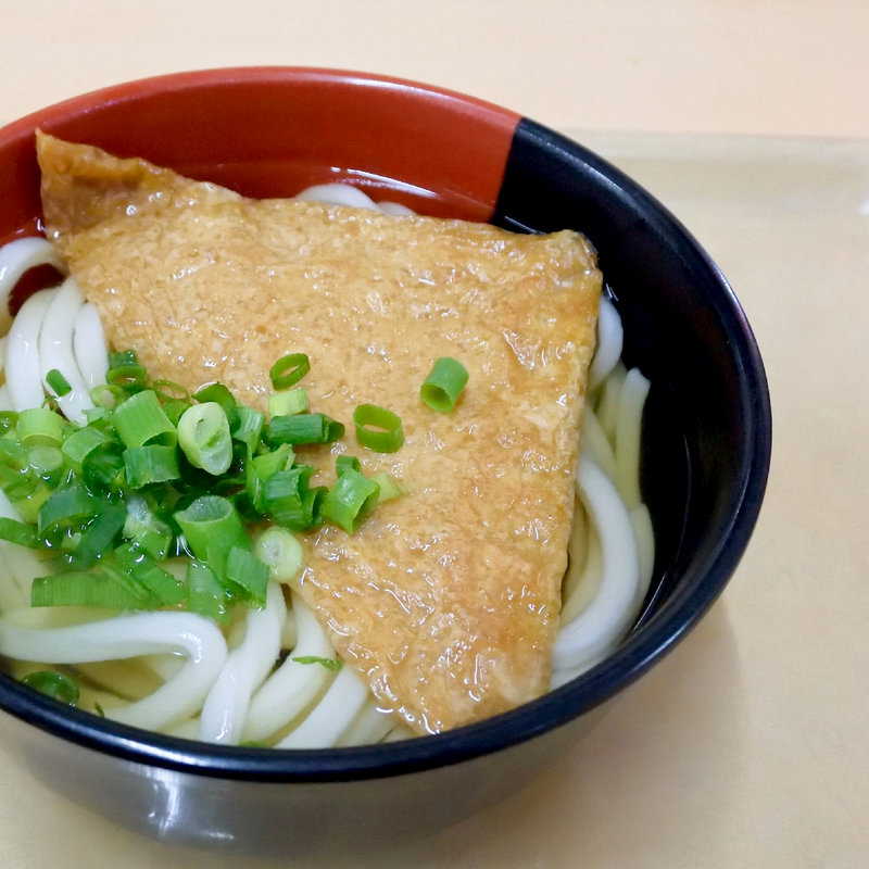 きつねうどん（かけ+お揚げ）(松原うどん （まつばらうどん）)
