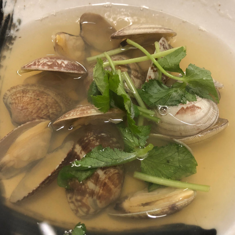 あさりの酒蒸し(すし旬 久屋 )