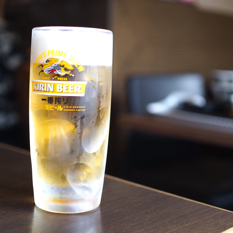 生ビール(ラーメン工房あ豊中店)