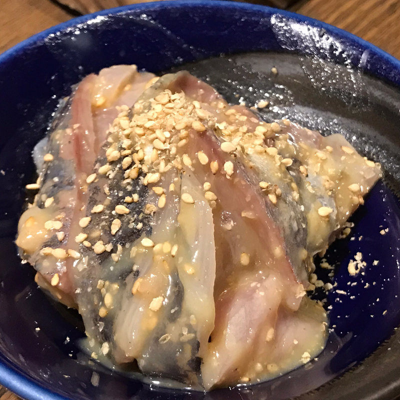 あじのかけ和え（酢味噌）(九州酒場 千日前店 )