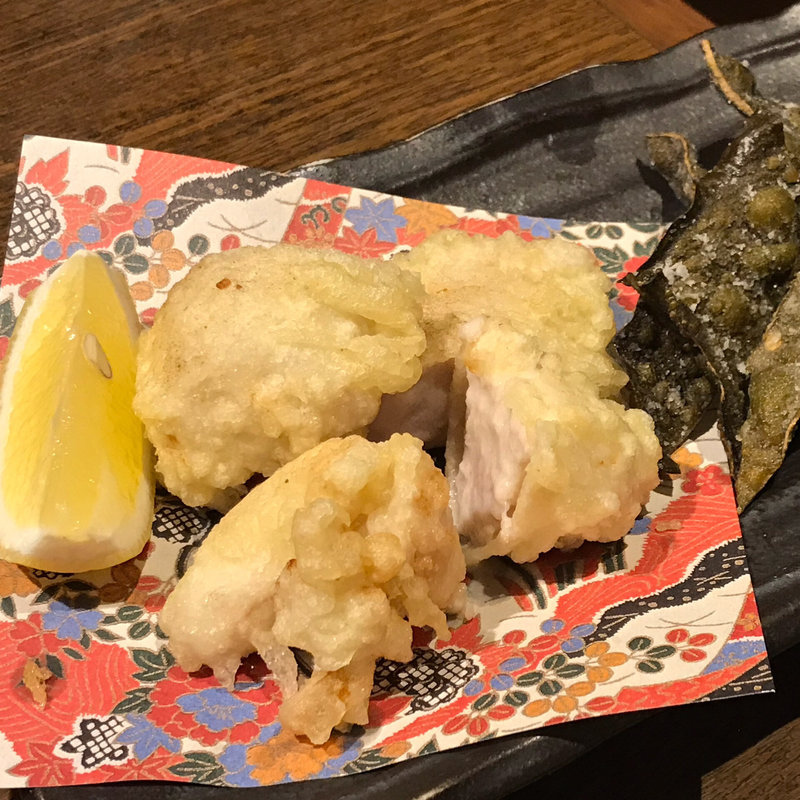 ふぐ白子天麩羅(九州酒場 千日前店 )