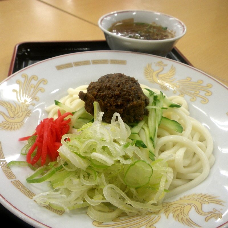 前沢牛ひき肉入りじゃじゃ麺(前沢サービスエリア（下り線）レストラン )