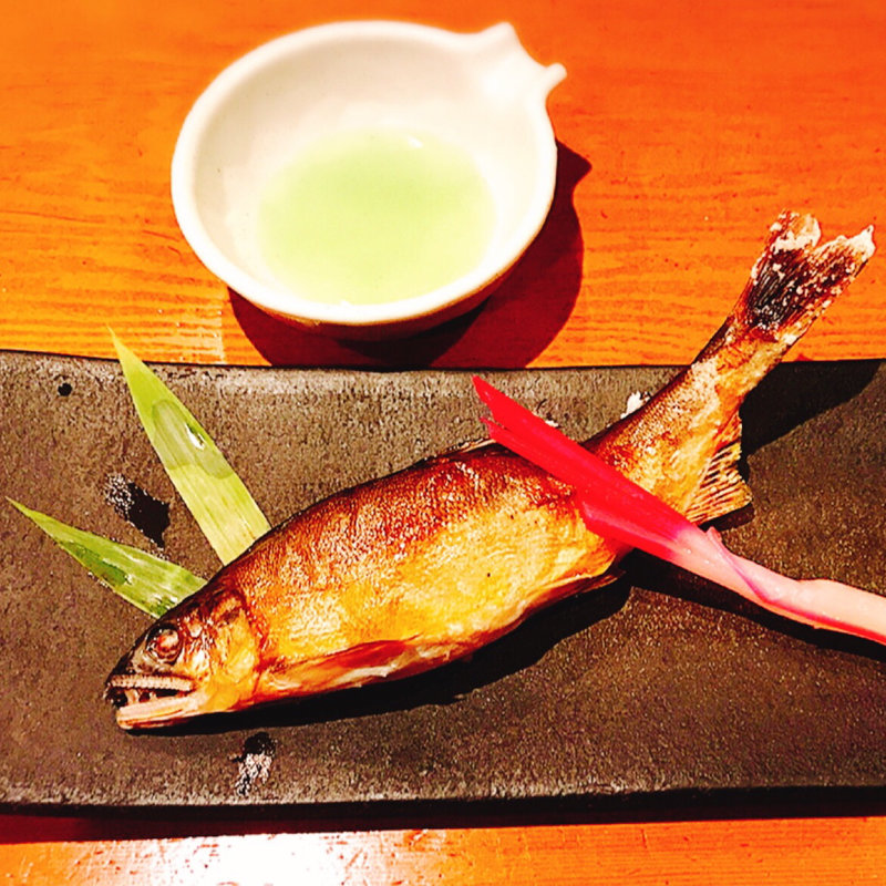 鮎の塩焼き(居酒屋あふ )