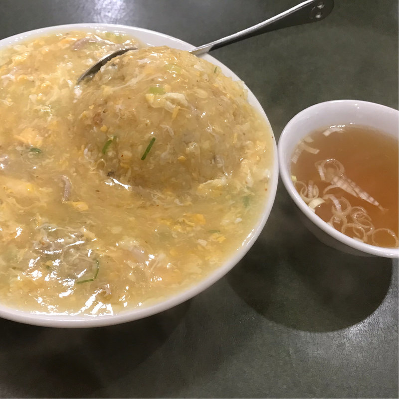 玉子あんかけ炒飯(ぶん華)