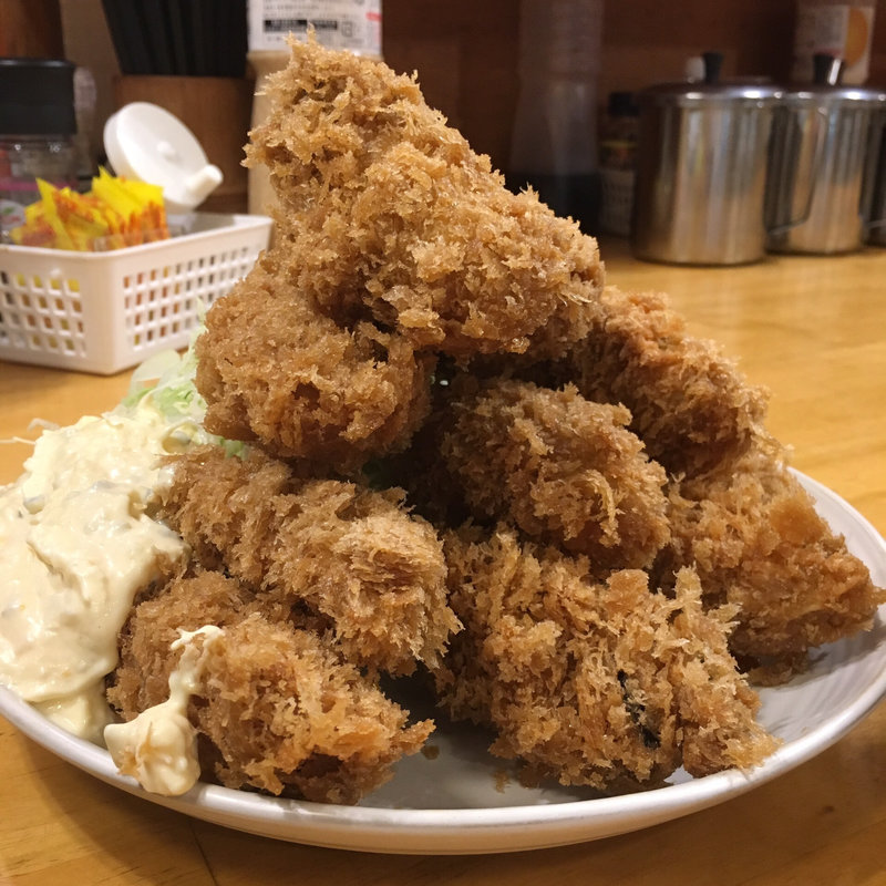 カキフライ定食 L(パセリ )