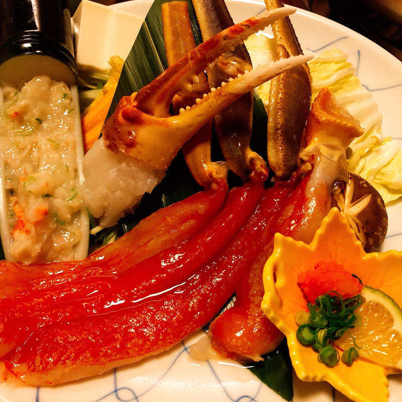 特別会席フェア 特大かにしゃぶ(かに道楽 梅田店)