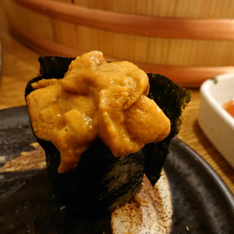 ウニ軍艦(初恋屋)