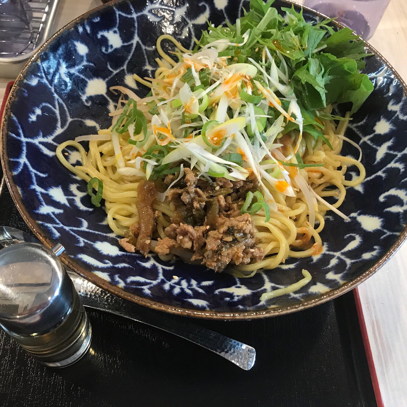 汁なし坦々麺(麺屋 大申 神保町店)