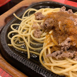 ビーフバター焼き スープ 、ライスorパン(グルメ風月 天神コア店 )