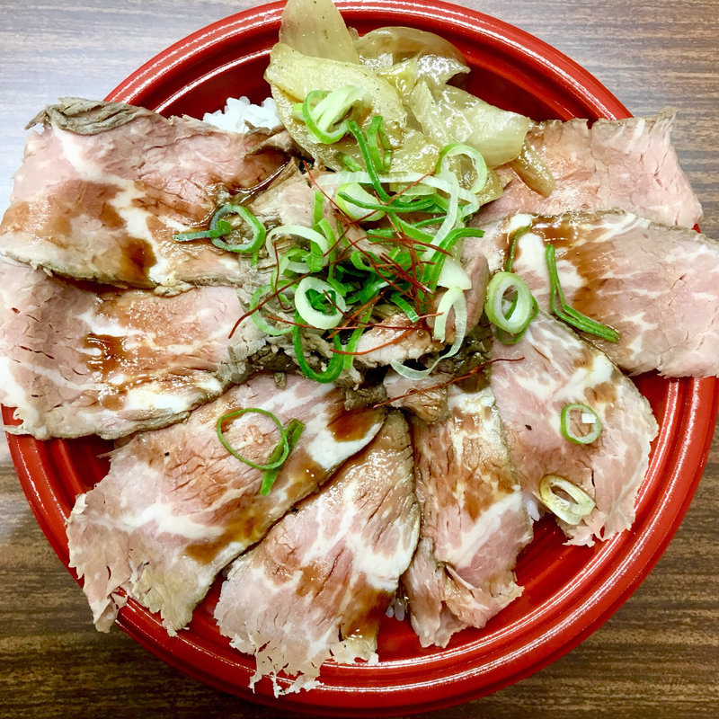 ローストビーフ丼（催事用）(二代目 けんのすけ  （【旧店名】けんのすけ 本店）)