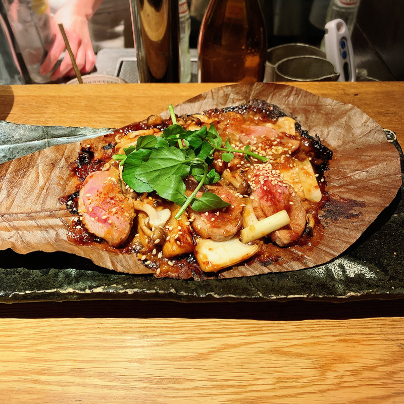 合鴨朴葉焼(高太郎 （こうたろう）)