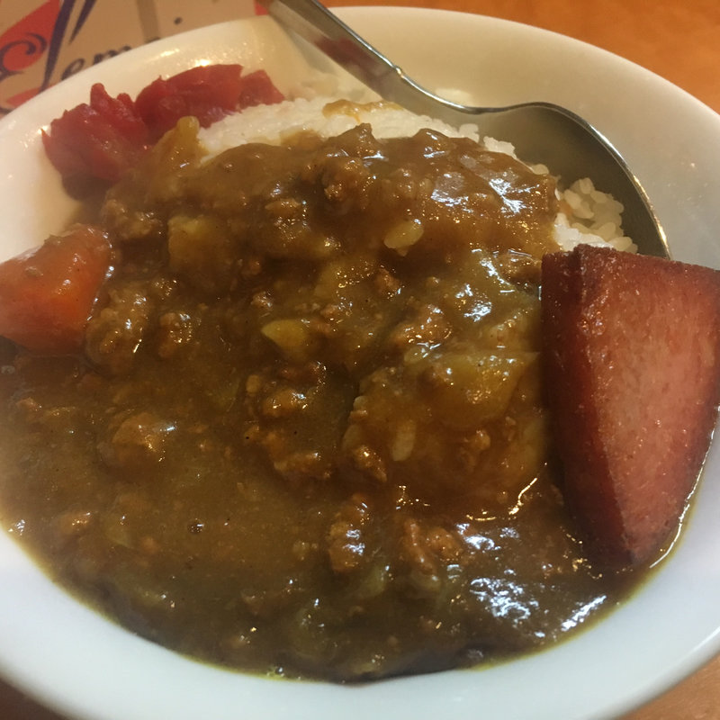 ミニカレー(沖縄そば やんばる （おきなわそば・やんばる）)