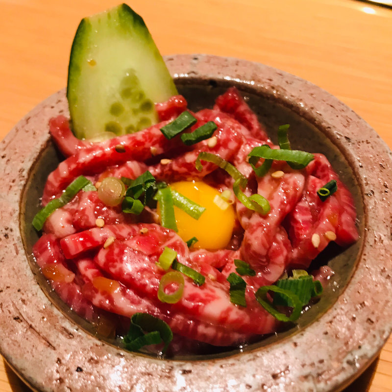 近江牛ユッケ(はなもんや)