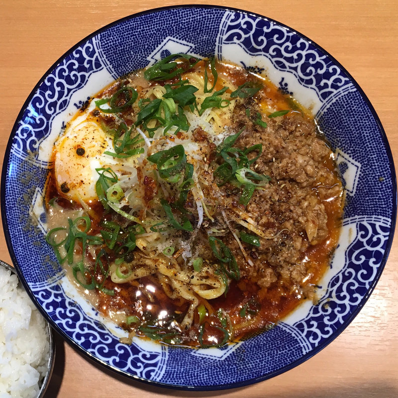 汁なし坦々麺(中華そば 虎桜)