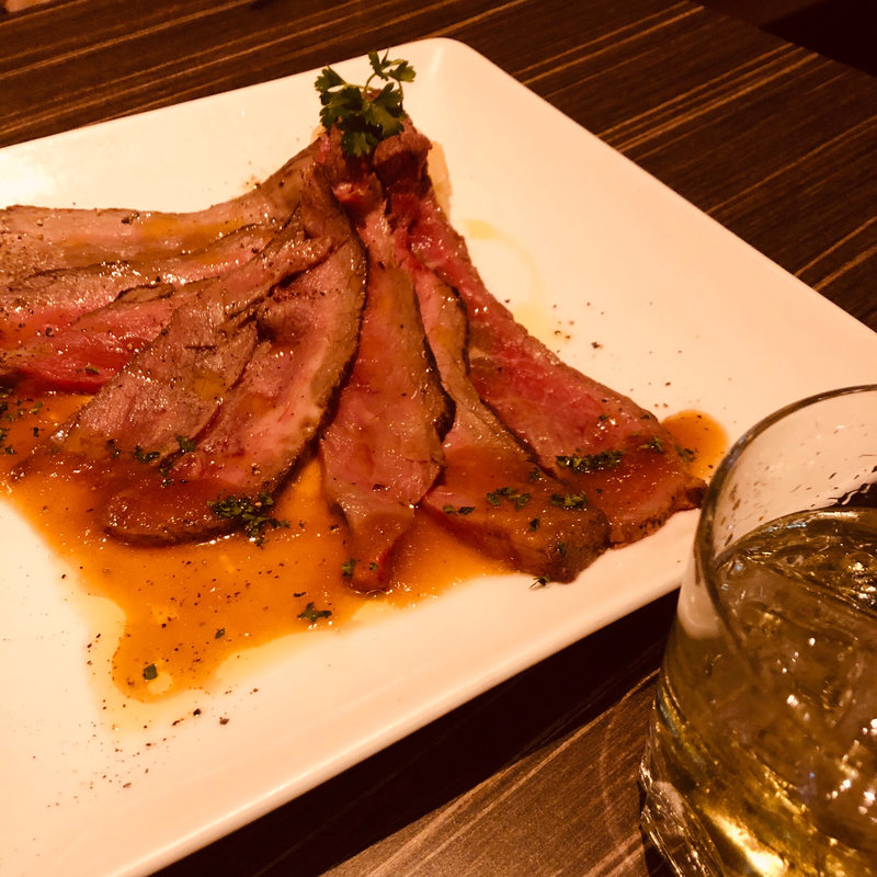 ローストビーフのコース飲み放題付き(オリーブ)